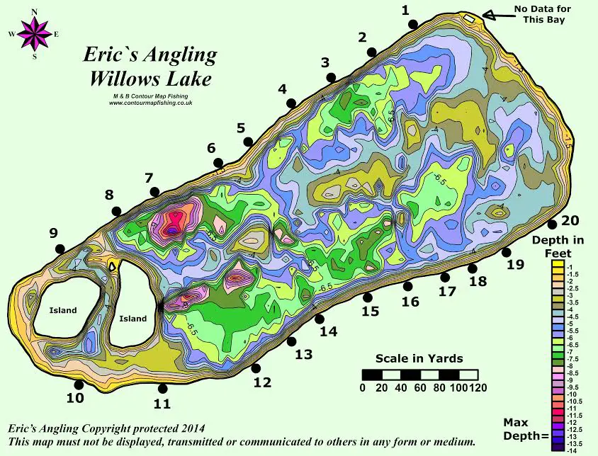 erics willows map