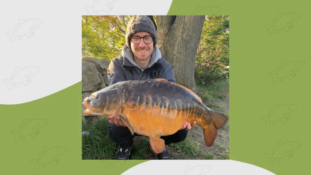 carp caught on chod rig