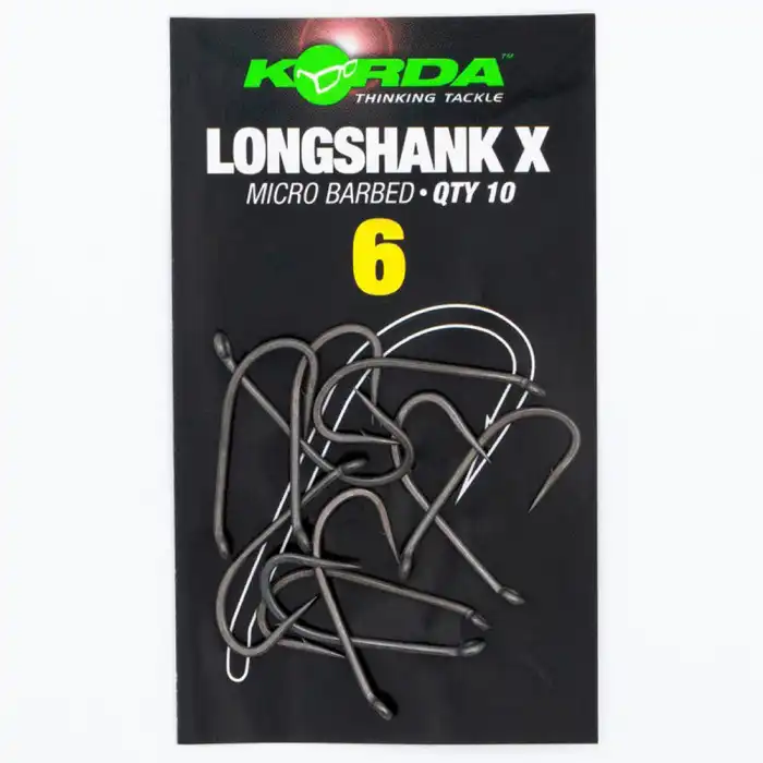 Korda Long Shank X Hooks