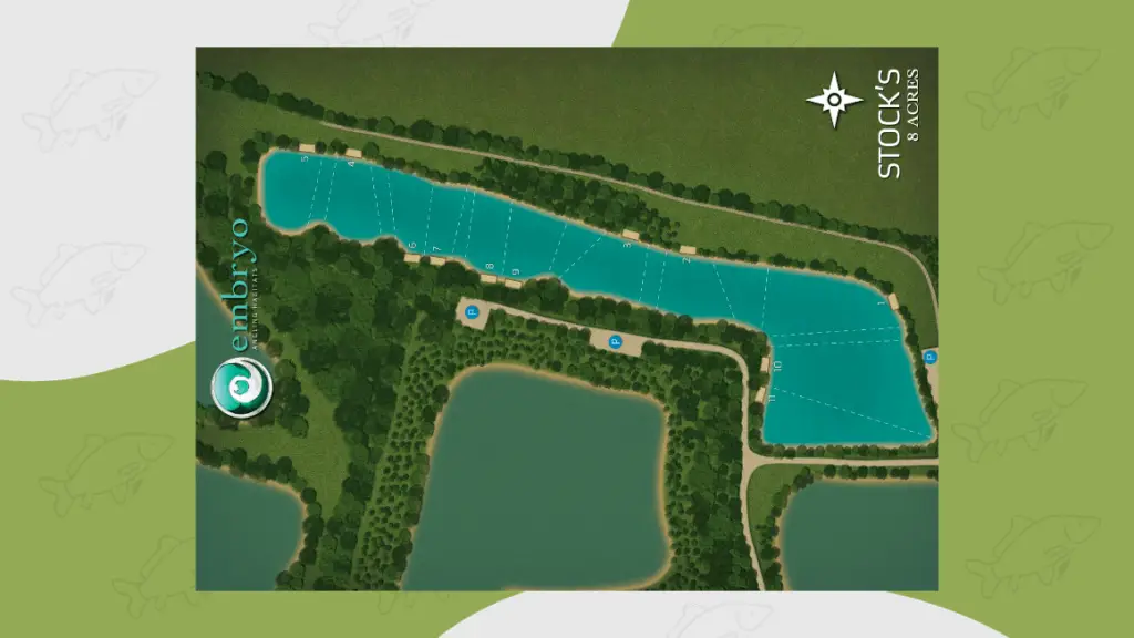 stocks lake map